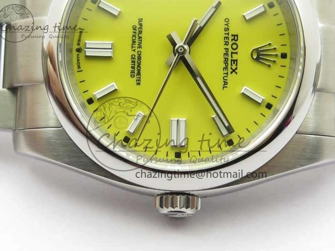 MiroTime 0411 Fashionable Oyster Perpetual 126000 36mm KRF 1:1 Best Edition 904L Steel Yellow Dial A 2729